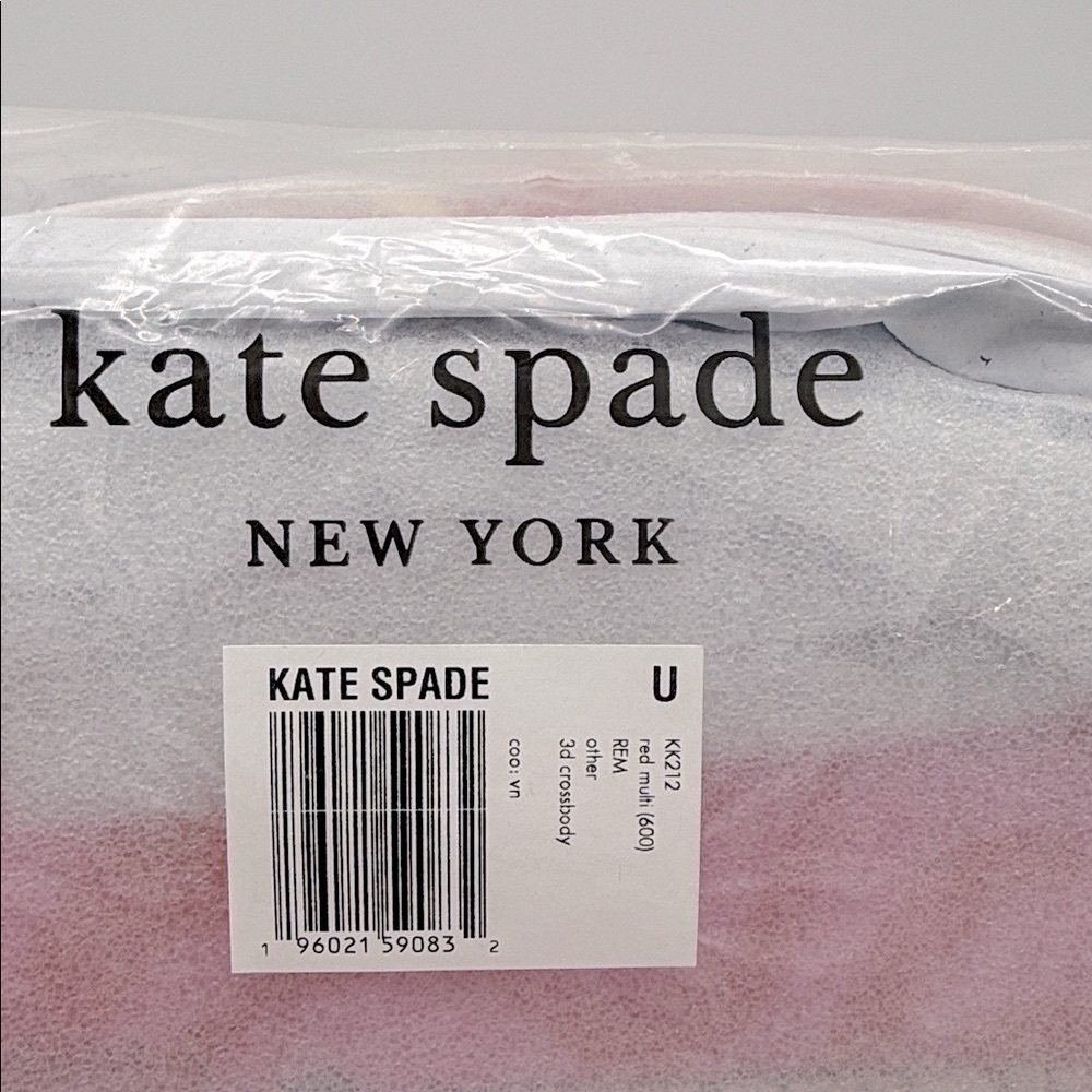 Kate Spade Bubble Gum 3D Crossbody Red Multi - Picture 10 of 16